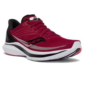Saucony Kinvara 12 Women’s Running Shoes Cherry and Silver